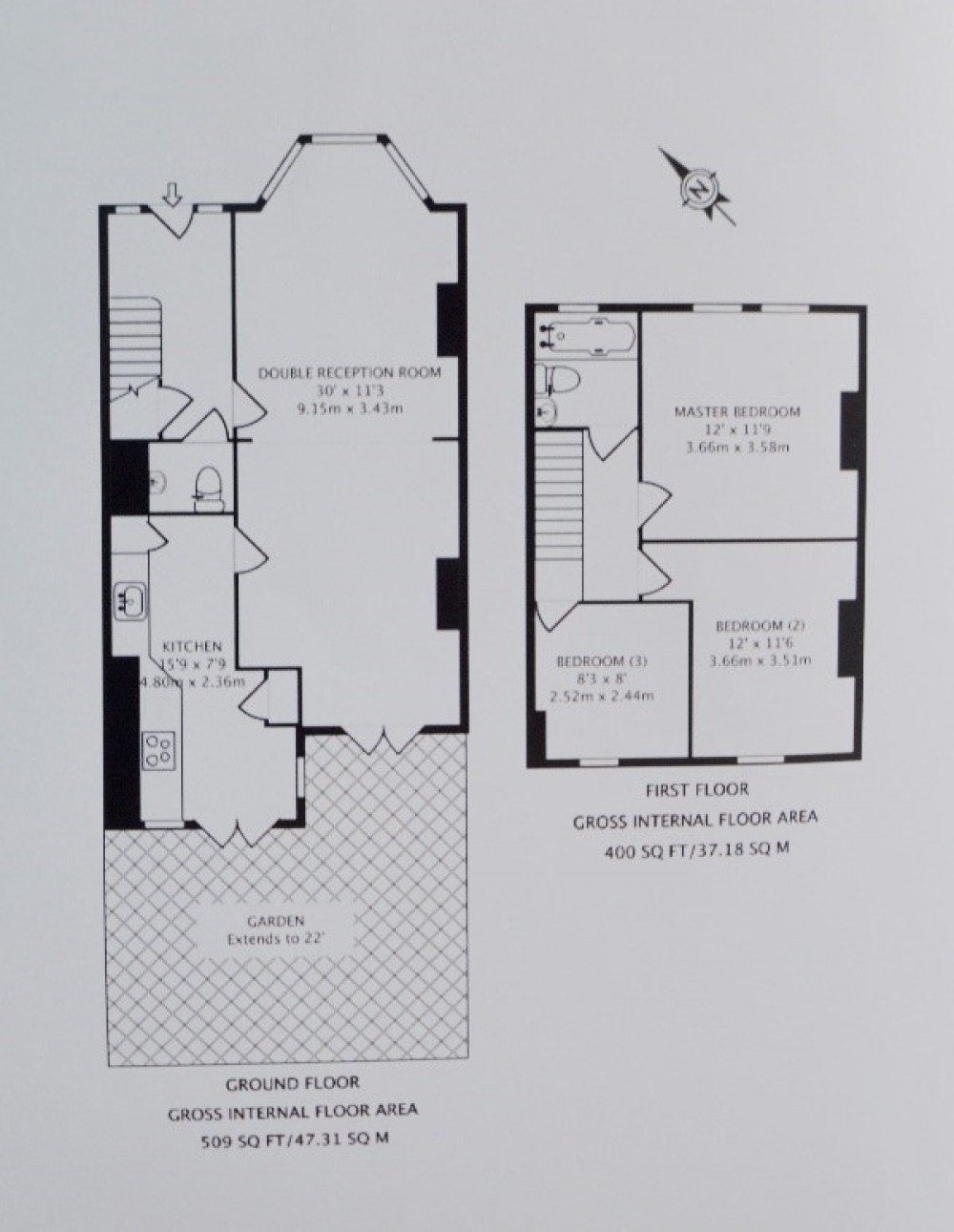 Floorplans For Ernest Gardens, Chiswick